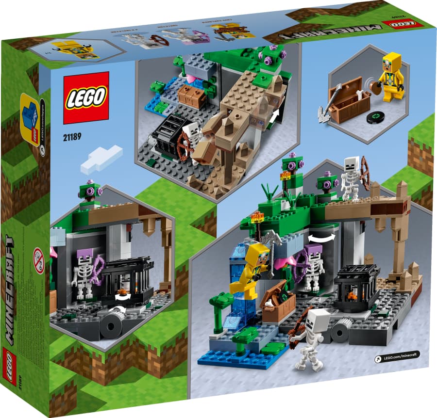 Lego Minecraft La Mazmorra del Esqueleto 21189