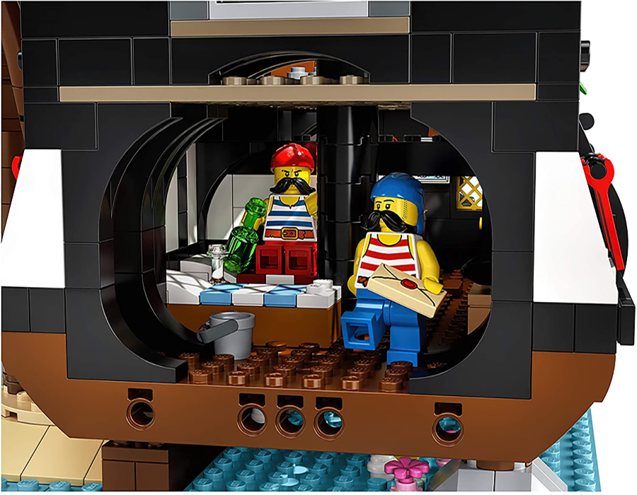 Lego IDEAS Piratas de Bahía Barracuda 21322