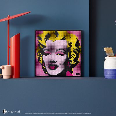 Lego ART Andy Warhol's Marilyn Monroe 31197