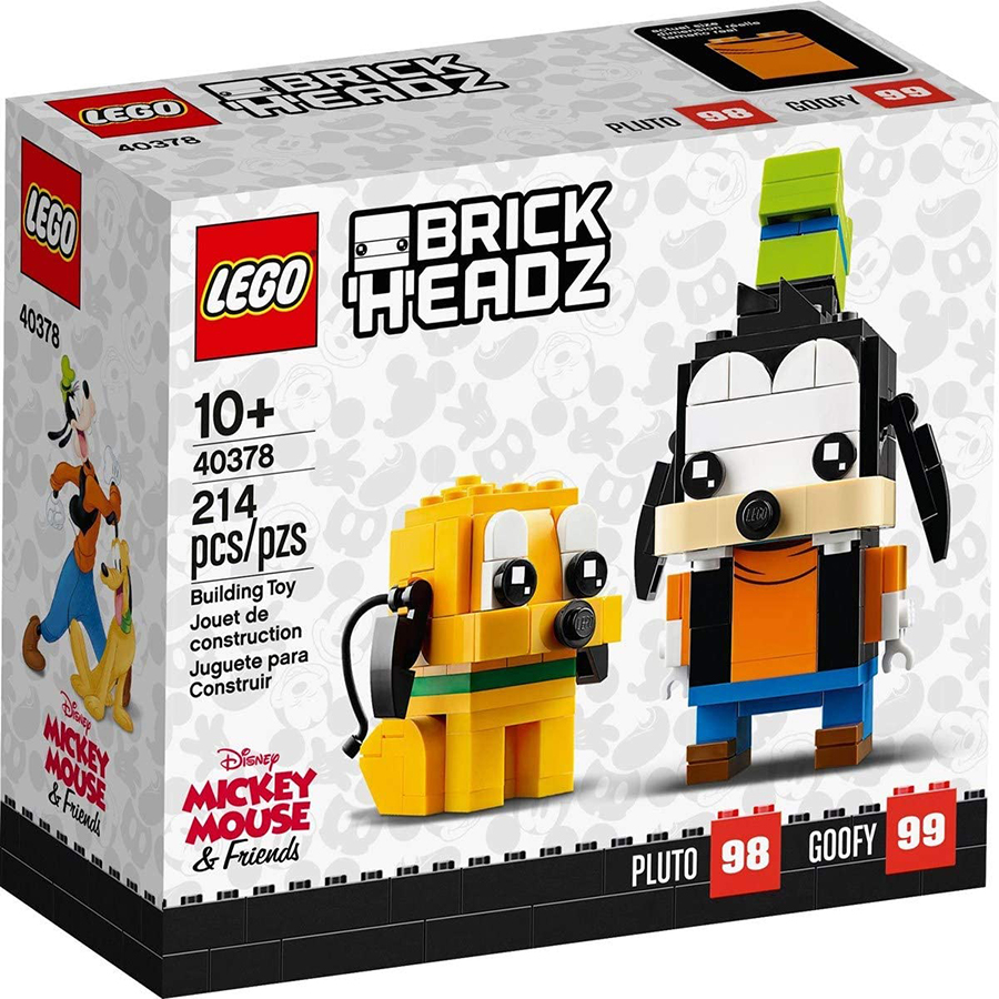 Lego BrickHead Goofy y Pluto 40378