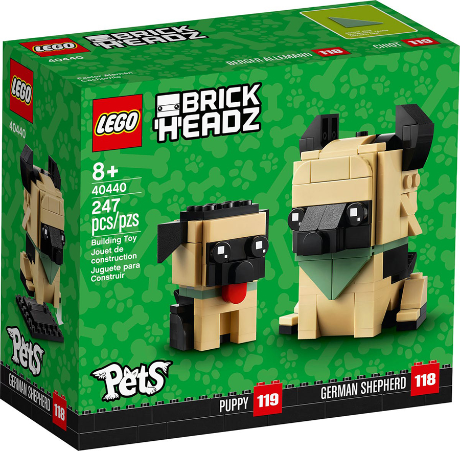 Lego BrickHeadz Pastor Alemán 40440