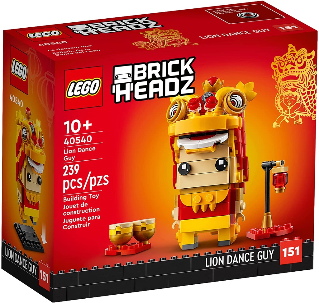 Lego BrickHeadz Bailarín de la Danza del León  40450