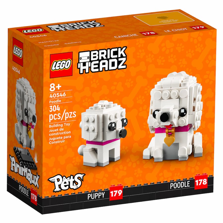 Lego BrickHeadz caniche 40546