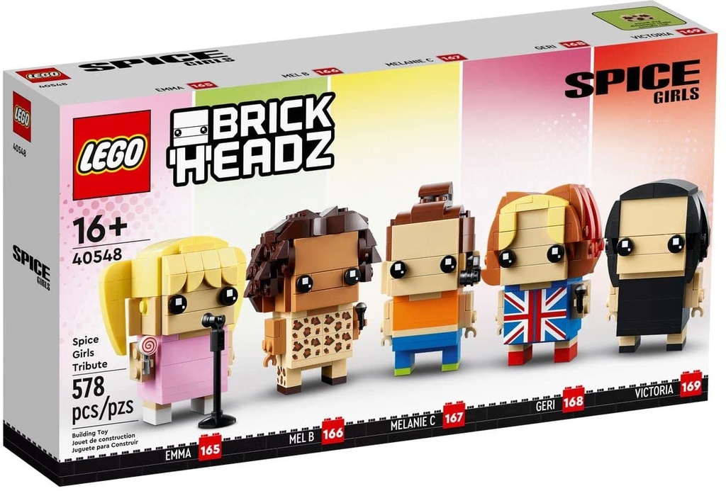 Lego BrickHeadz Homenaje a las Spice Girls  40548