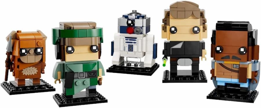 Lego Brickheadz StarWars Héroes de la Batalla de Endor 40623