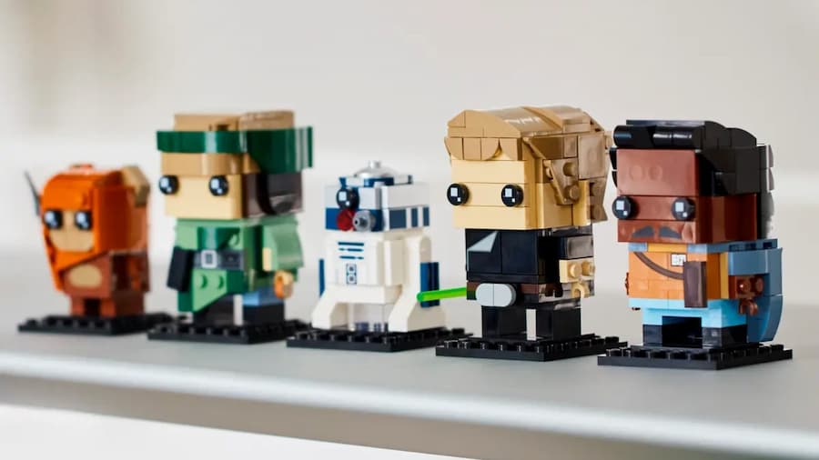 Lego Brickheadz StarWars Héroes de la Batalla de Endor 40623