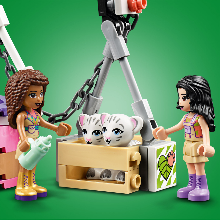 Lego Friends Rescate en la Jungla del Tigre en Globo 41423