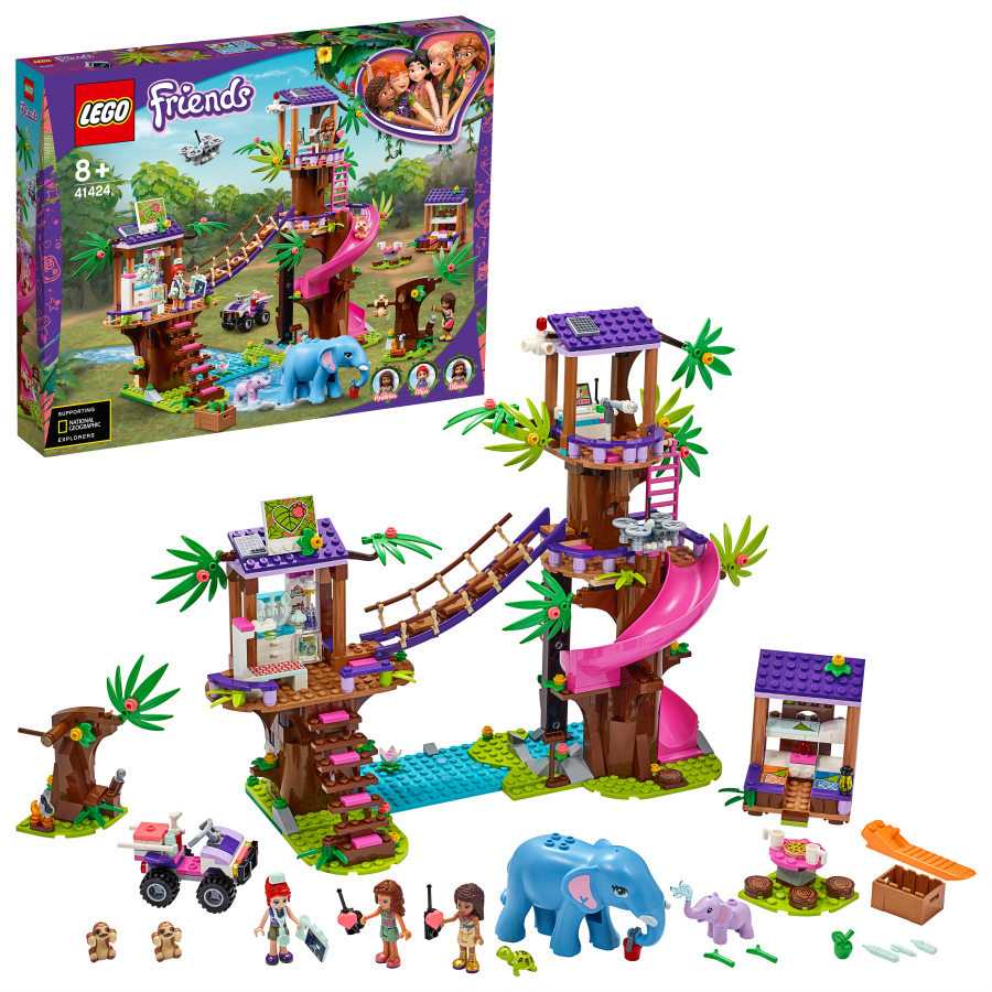 Lego Friends Base de Rescate en la Jungla 41424