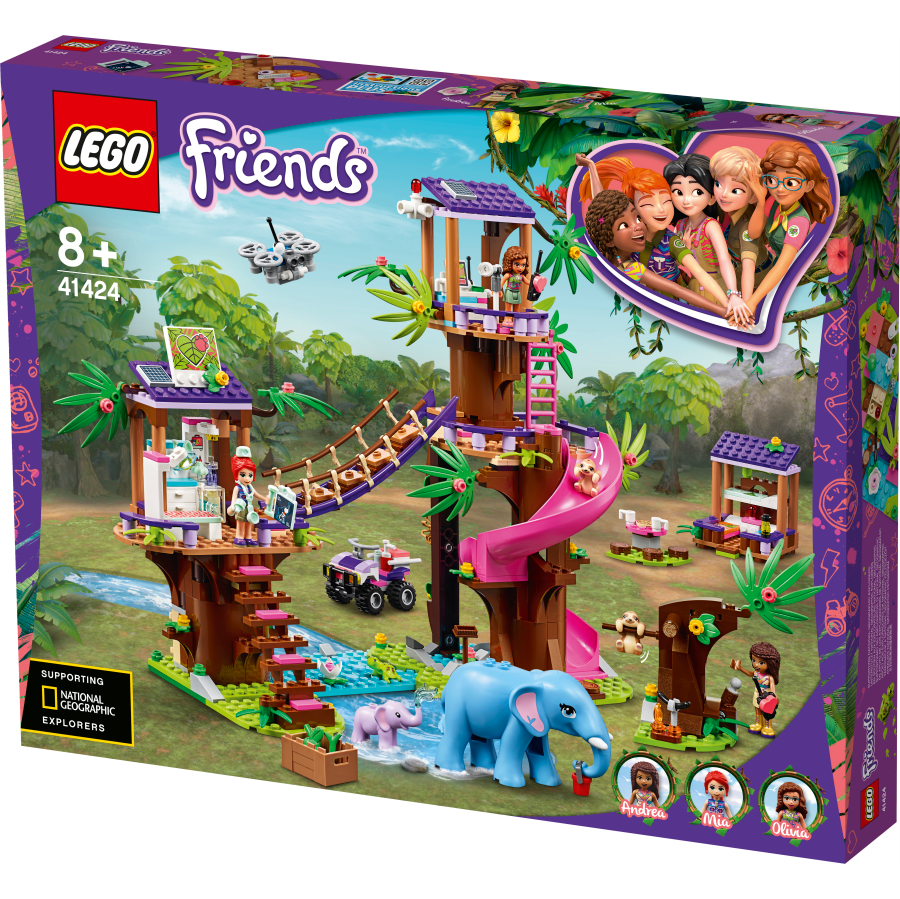 Lego Friends Base de Rescate en la Jungla 41424