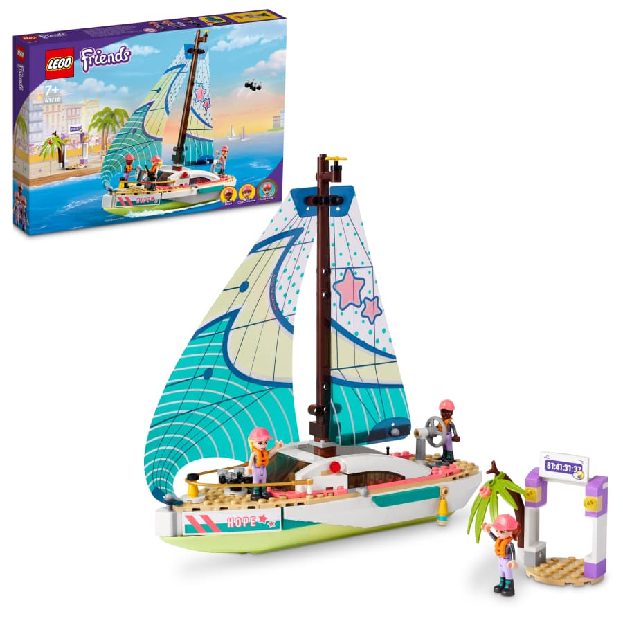 Lego Friends La aventura en velero de Stephanie 41716