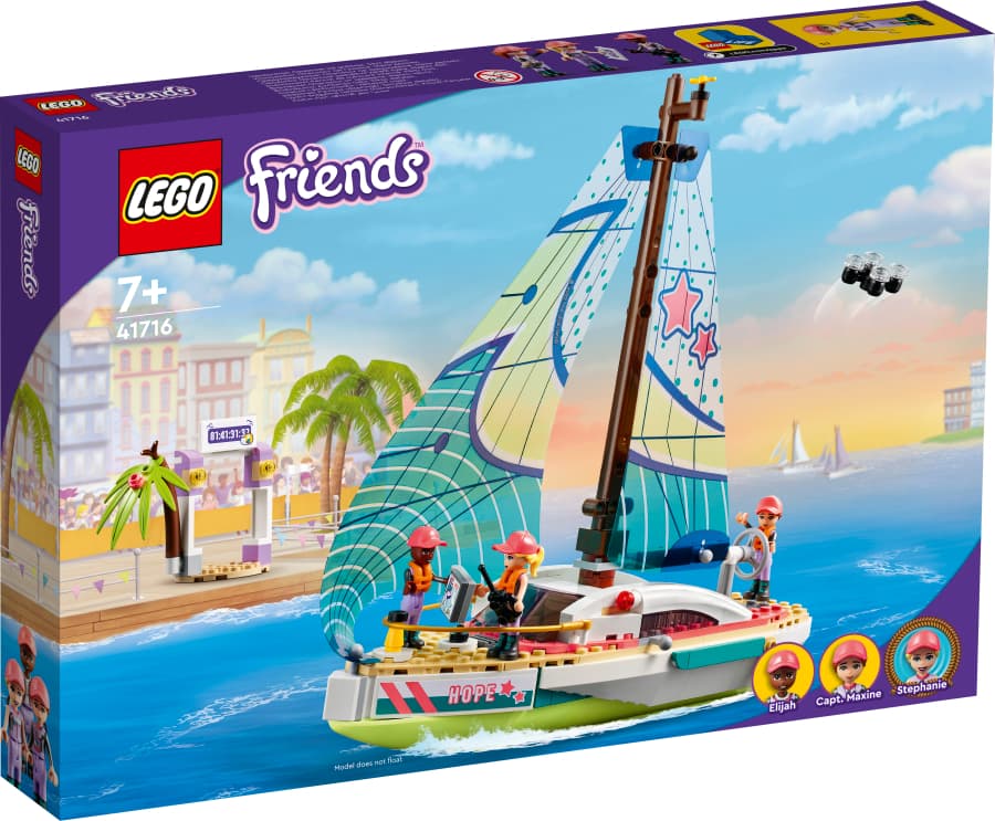 Lego Friends La aventura en velero de Stephanie 41716