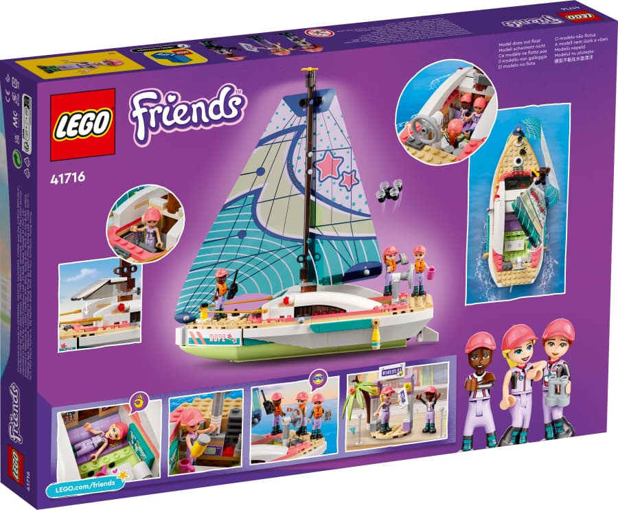 Lego Friends La aventura en velero de Stephanie 41716