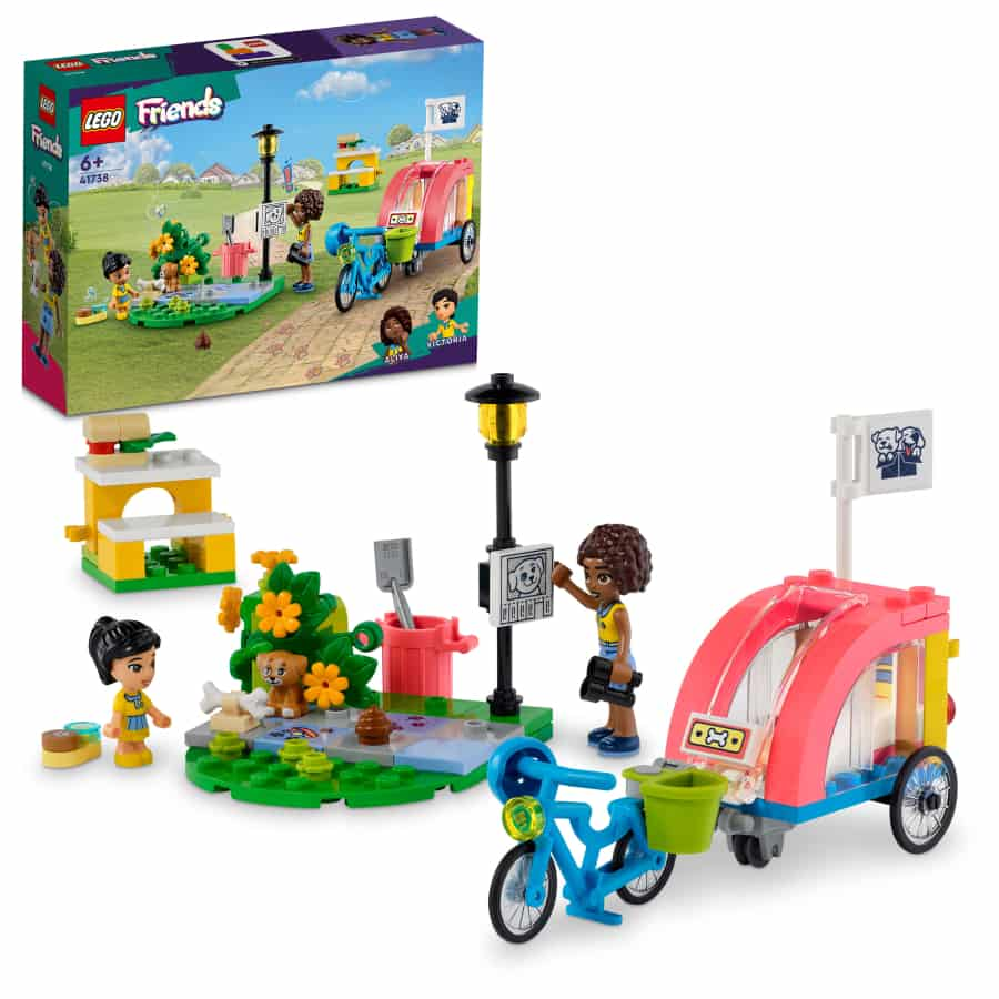 Lego Friends Bici de Rescate Canino 41738