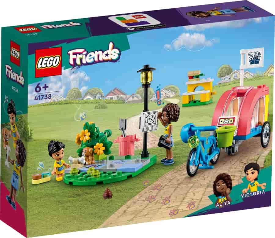 Lego Friends Bici de Rescate Canino 41738