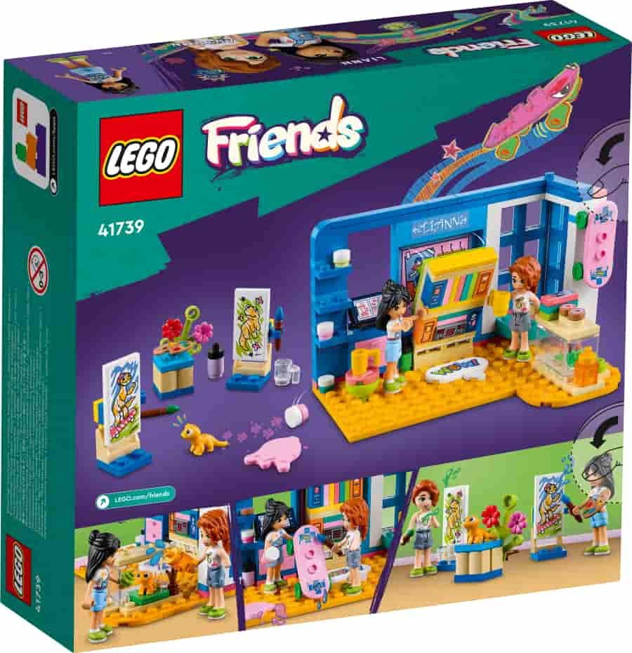 Lego Friends Habitación de Liann 41739