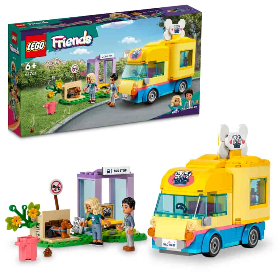 Lego Friends Furgoneta de Rescate Canino 41741