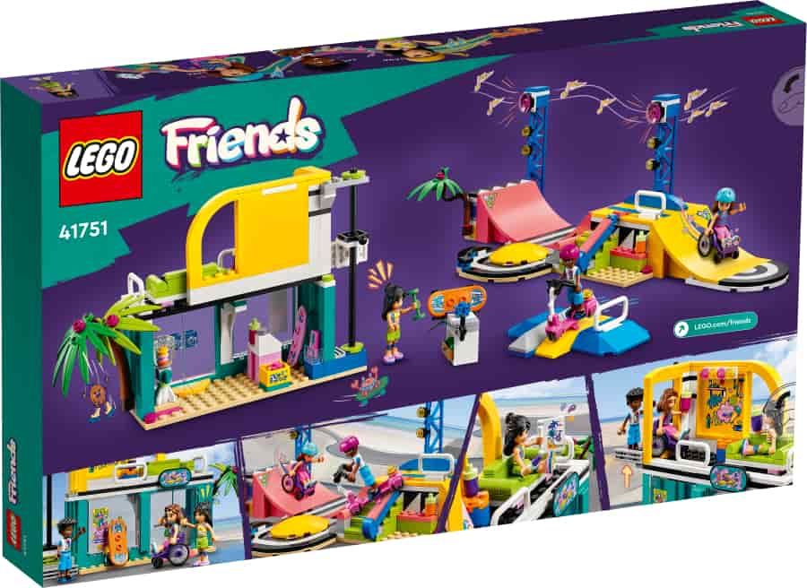 Lego Friends Parque de Skate 41751