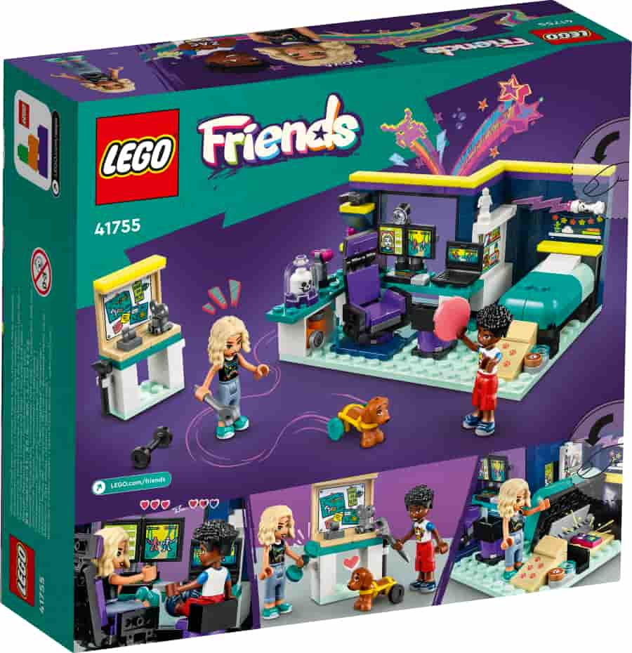 Lego Friends Habitación de Nova 41755