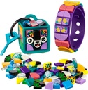 Lego DOTS Pulsera y Adorno para Mochila Tigre Fluorescente  41945