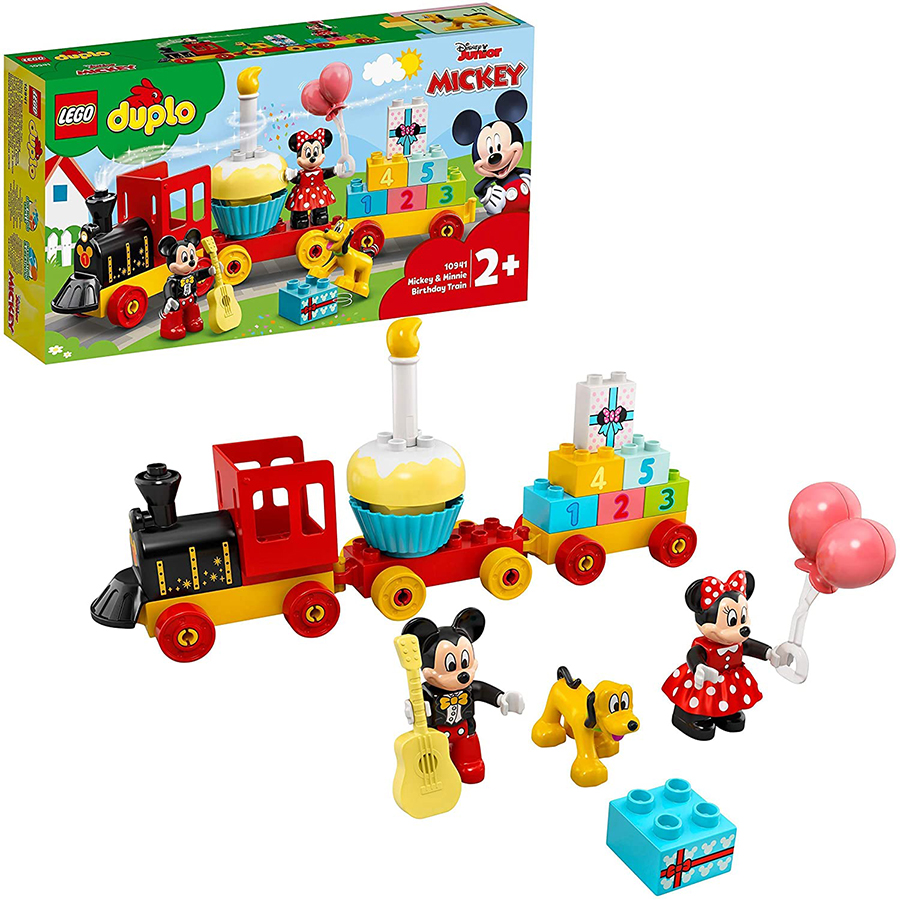 Lego Duplo Tren de Cumpleaños de Mickey y Minnie 10941