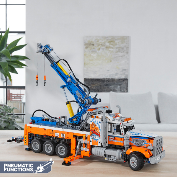 Lego Technic Camión Remolcador de Gran Tonelaje 42128