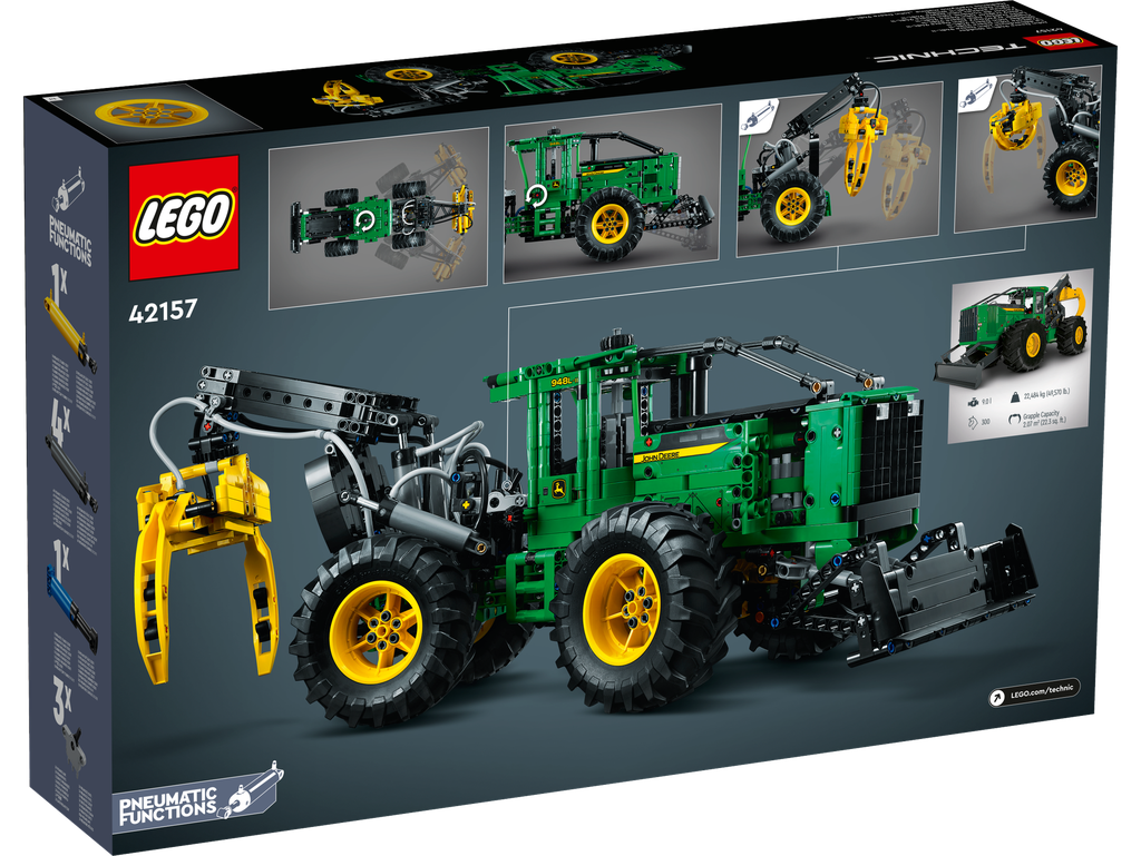 Lego Technic Skidder John Deere 948LII 42157