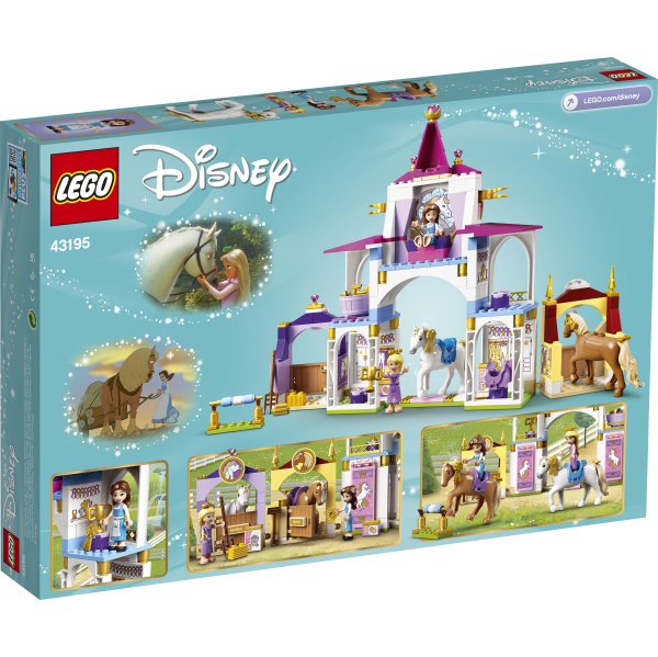 Lego Disney Establos Reales de Bella y Rapunzel 43195