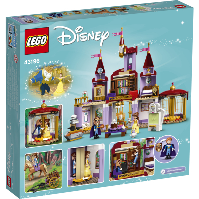 Lego Disney Castillo de Bella y Bestia 43196