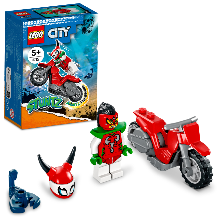 Lego City Moto Acrobática: Escorpión Temerario 60332