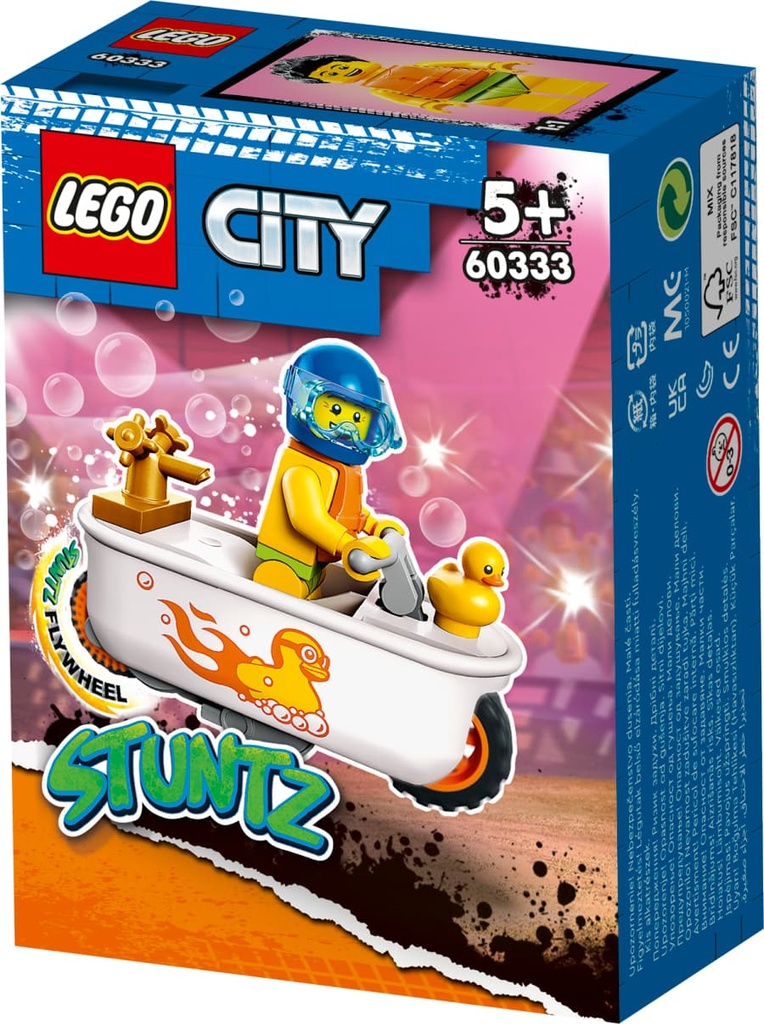 Lego City Bañera Stunt Bike 60333