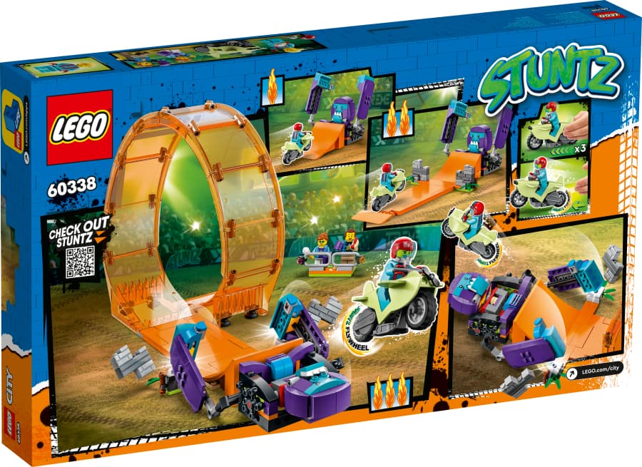 Lego City Rompiendo el bucle de acrobacias del chimpancé 60338