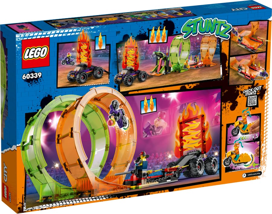 Lego City Doble Loop Stunt Arena 60339