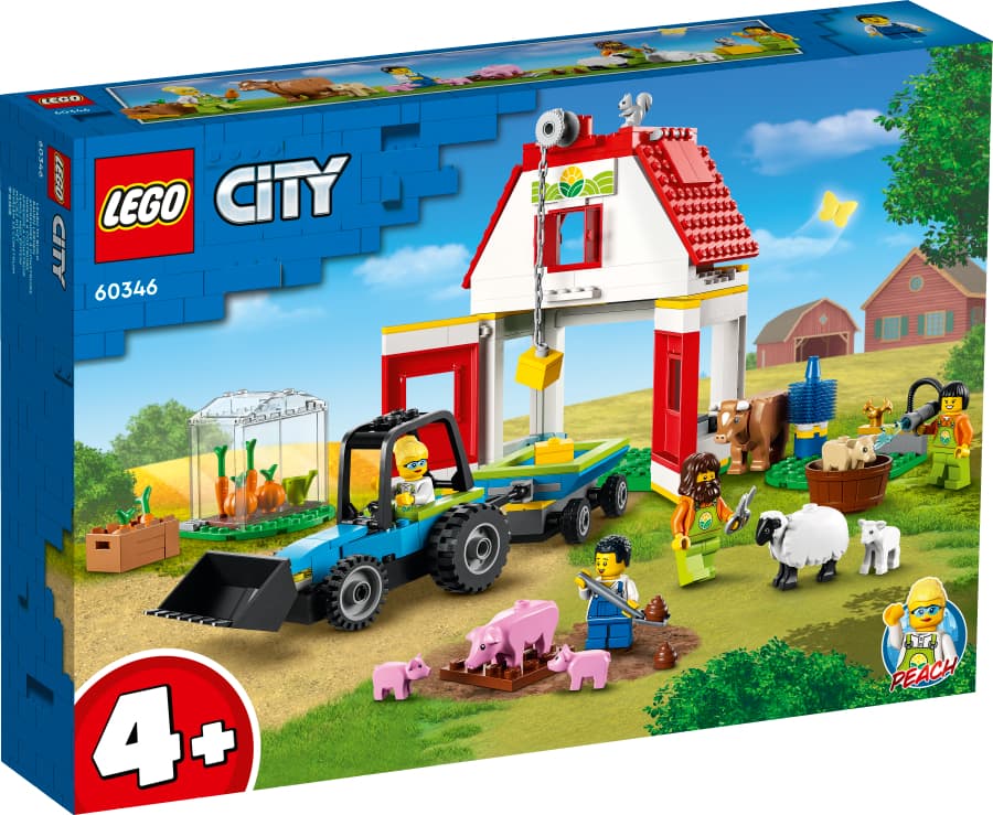 Lego City Granero y Animales de Granja 60346