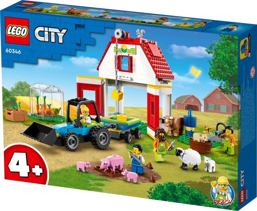 Lego City Granero y Animales de Granja 60346