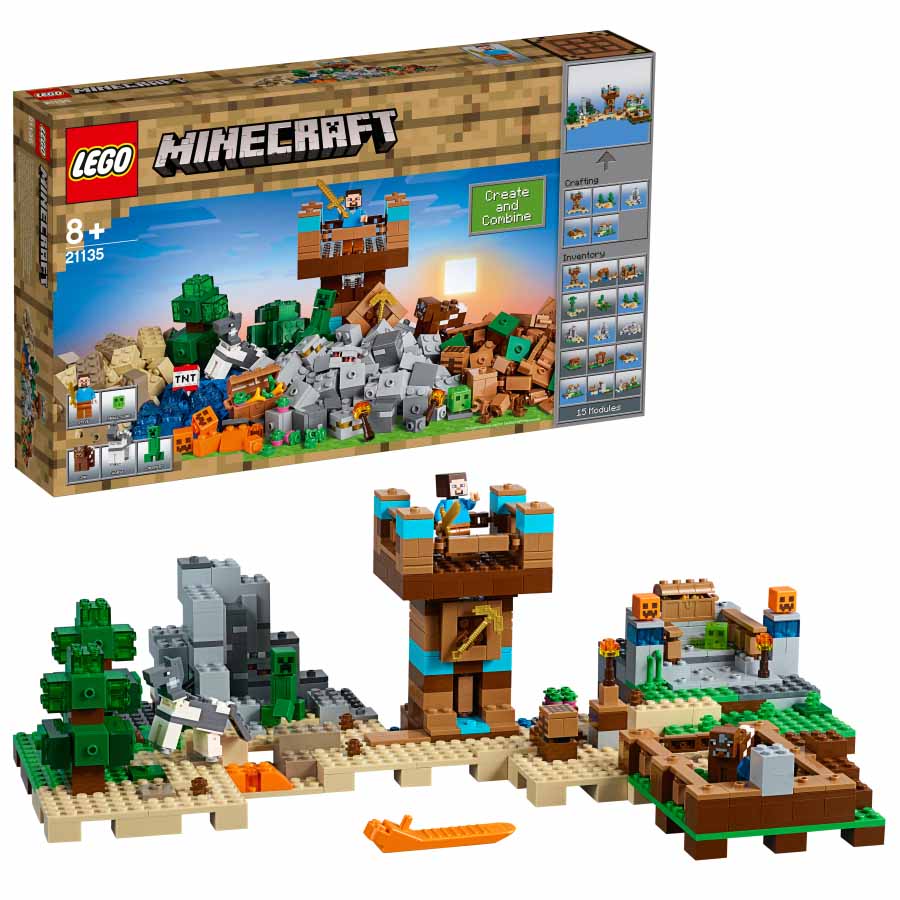 Lego Minecraft Caja modular 2.0 21135