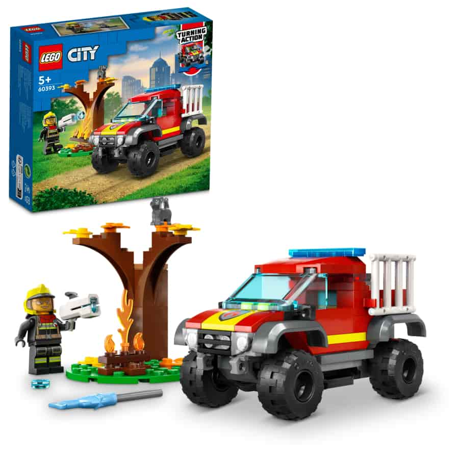 Lego City Camión de Rescate 4x4 de Bomberos 60393