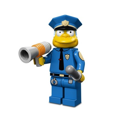 Lego Minifiguras Serie Simpson Jefe Wiggum 71005 15