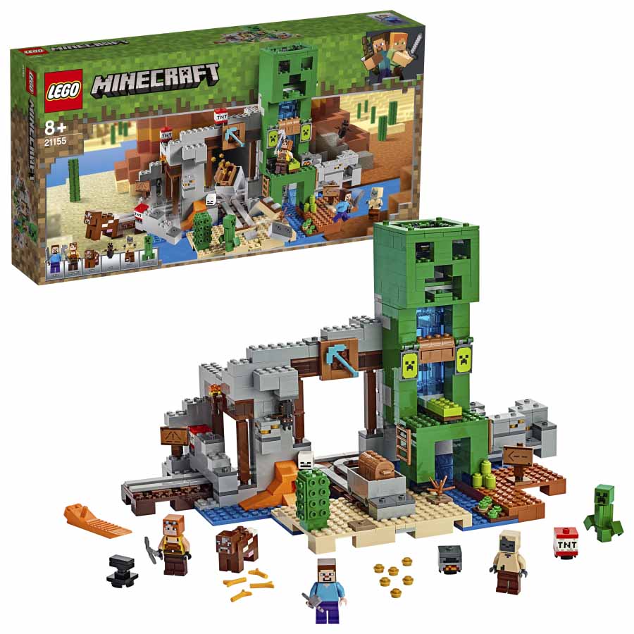 Lego Minecraft La Mina del Creeper 21155