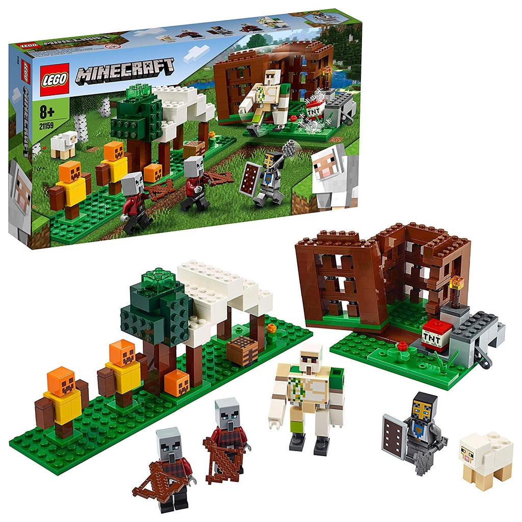 Lego Minecraft El Puesto de Saqueadores  21159