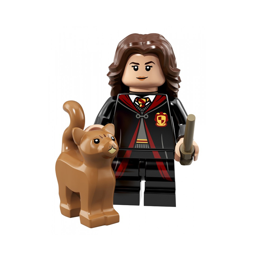 Lego Minifiguras Harry Potter Hermione Granger con Túnica escolar 71022 02