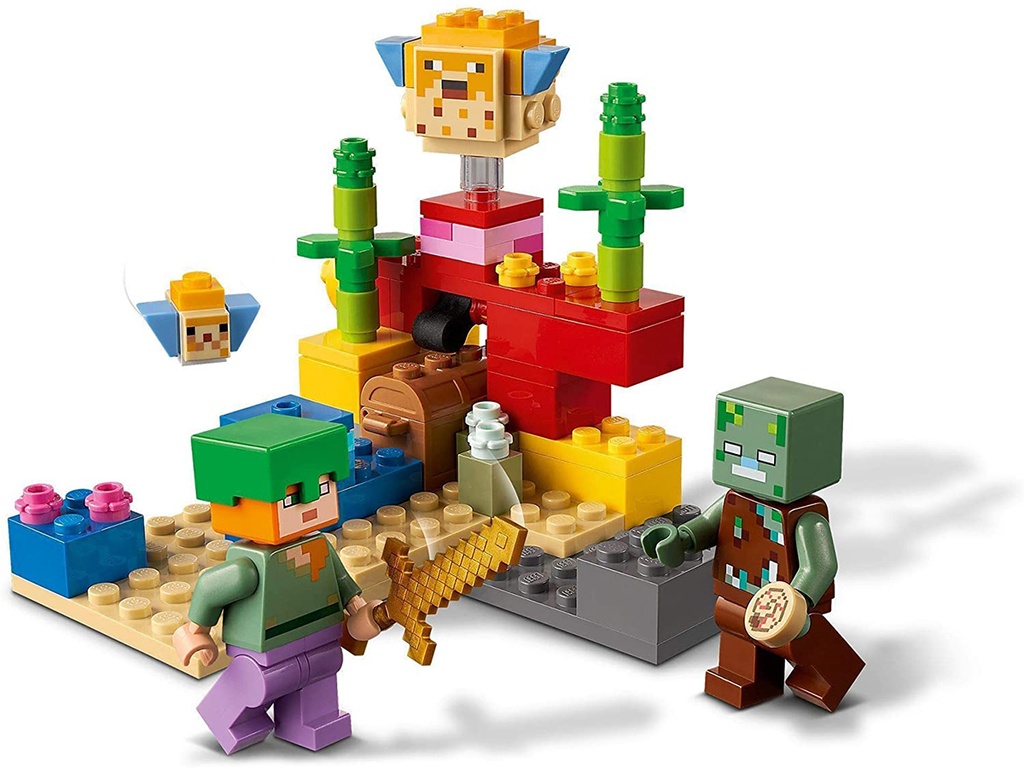 Lego Minecraft El Arrecife de Coral 21164