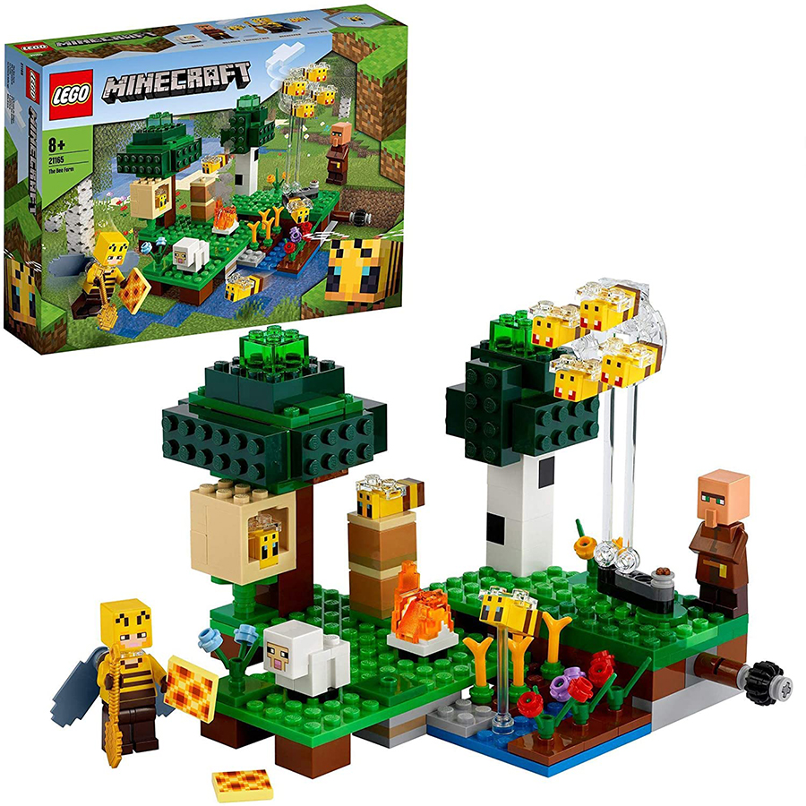 Lego Minecraft La granja de abejas. 21165