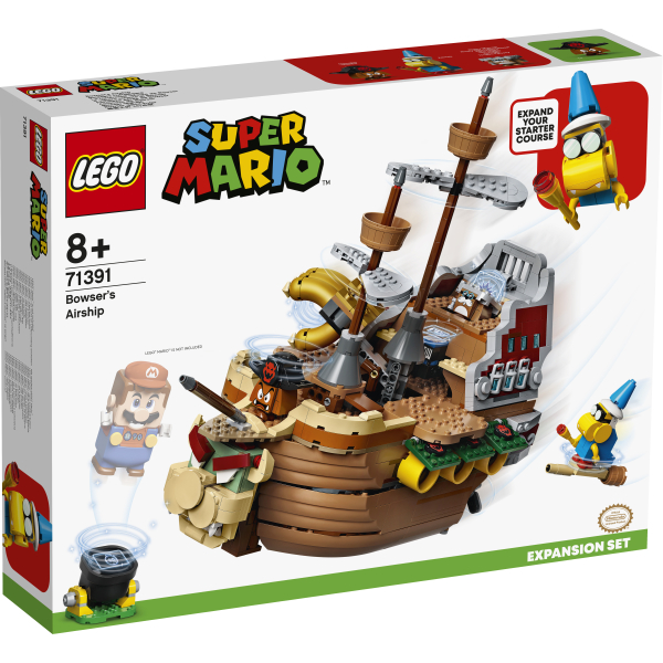 Lego Super Mario Set de Expansión Fortaleza aérea de Bowser 71391