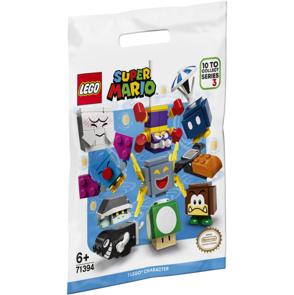 Lego Minifiguras Super Mario Personajes 3 Sobres sueltos 71394 00