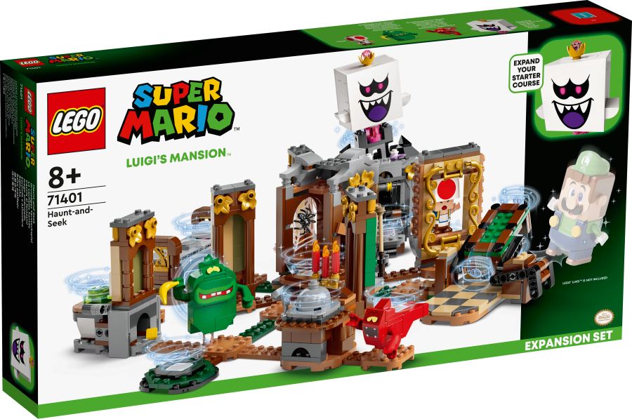 Lego Super Mario Juego embrujado de Luigi’s Mansion 71401