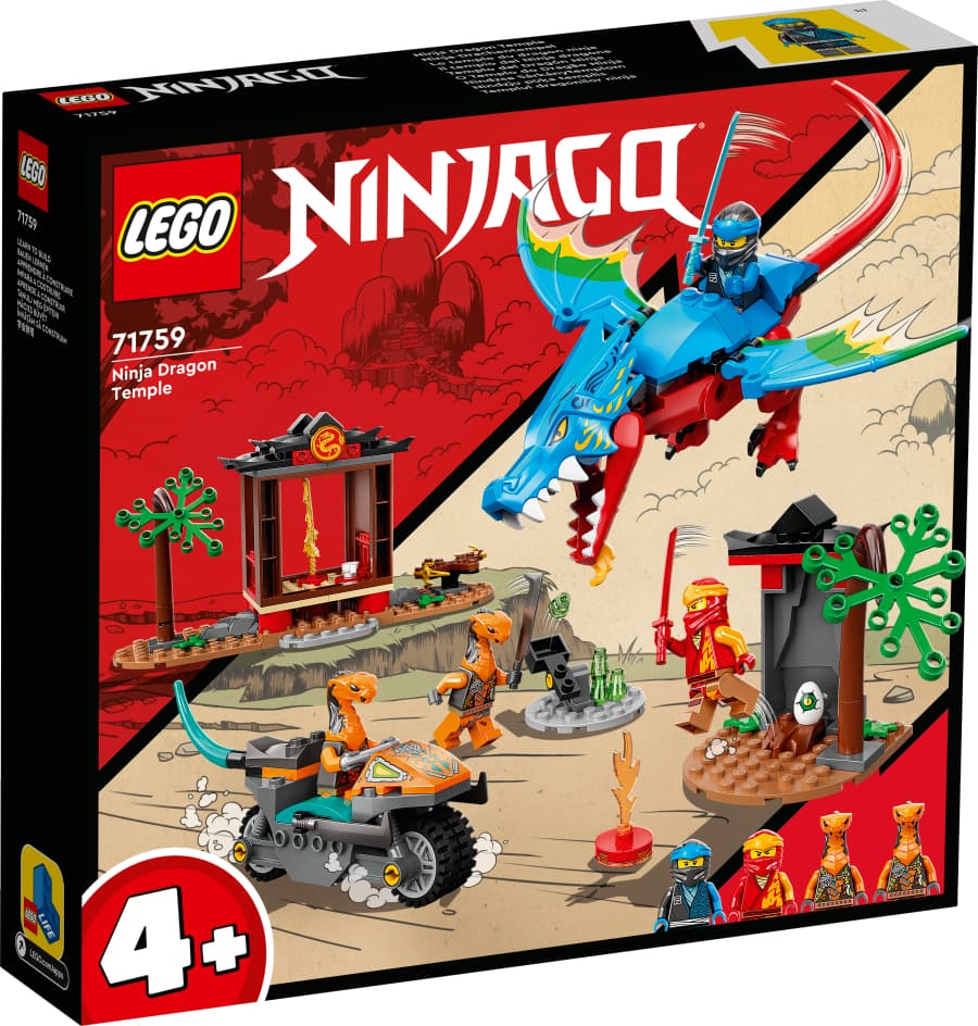 Lego NINJAGO Templo del Dragón Ninja 71759