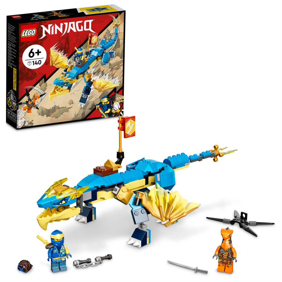 Lego Ninjago Dragón del Trueno EVO de Jay 71760