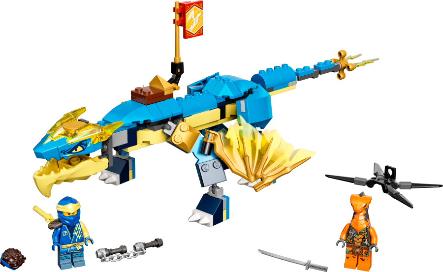 Lego NINJAGO Dragón del Trueno EVO de Jay 71760