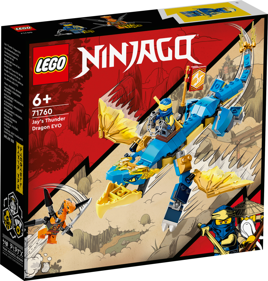 Lego NINJAGO Dragón del Trueno EVO de Jay 71760