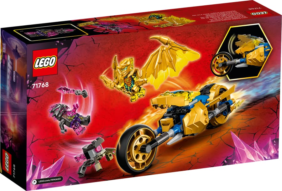 Lego NINJAGO Moto del Dragón Dorado de Jay 71768